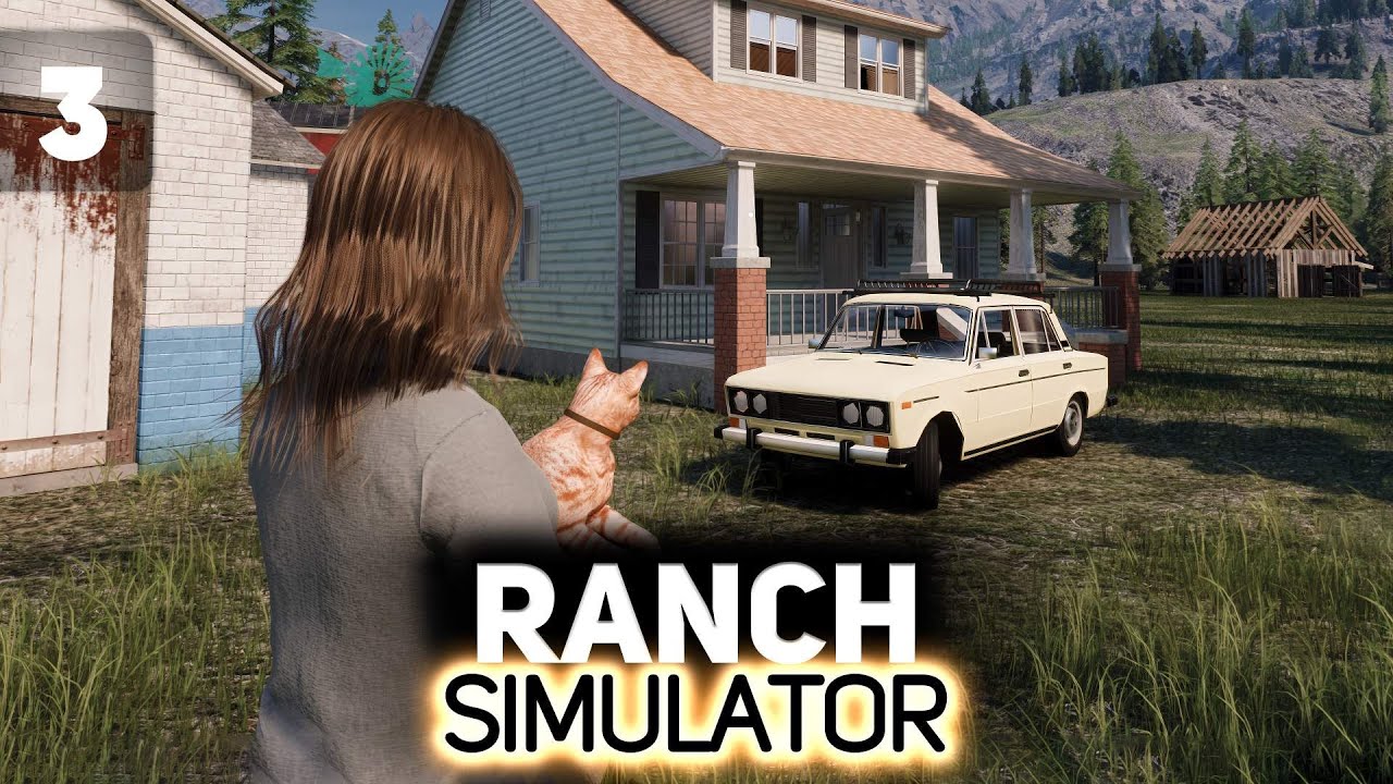 Хорошо в деревне летом! Пристает г@вно к штиблетам 👨‍🌾 Ranch Simulator [PC 2021] #3