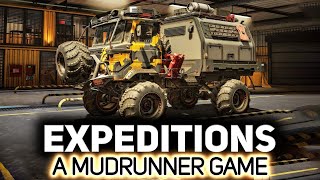 Превью: Новая игра про грузовики и грязь 🚚 Expeditions: A MudRunner Game [PC 2024]