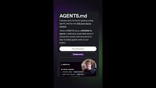 Превью: AGENTS.md | Стандартизация работы AI-агентов #markdown #aiagents #cursor #readme #opersourse #ai