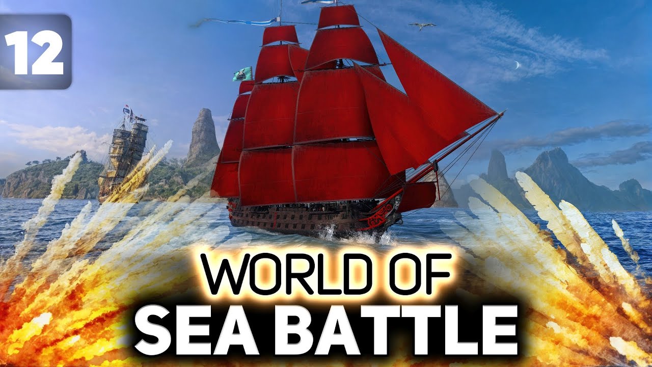 Массовая охота за главарями пиратов 🏴‍☠️ World of Sea Battle [PC 2023] #12