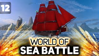 Превью: Массовая охота за главарями пиратов 🏴‍☠️ World of Sea Battle [PC 2023] #12