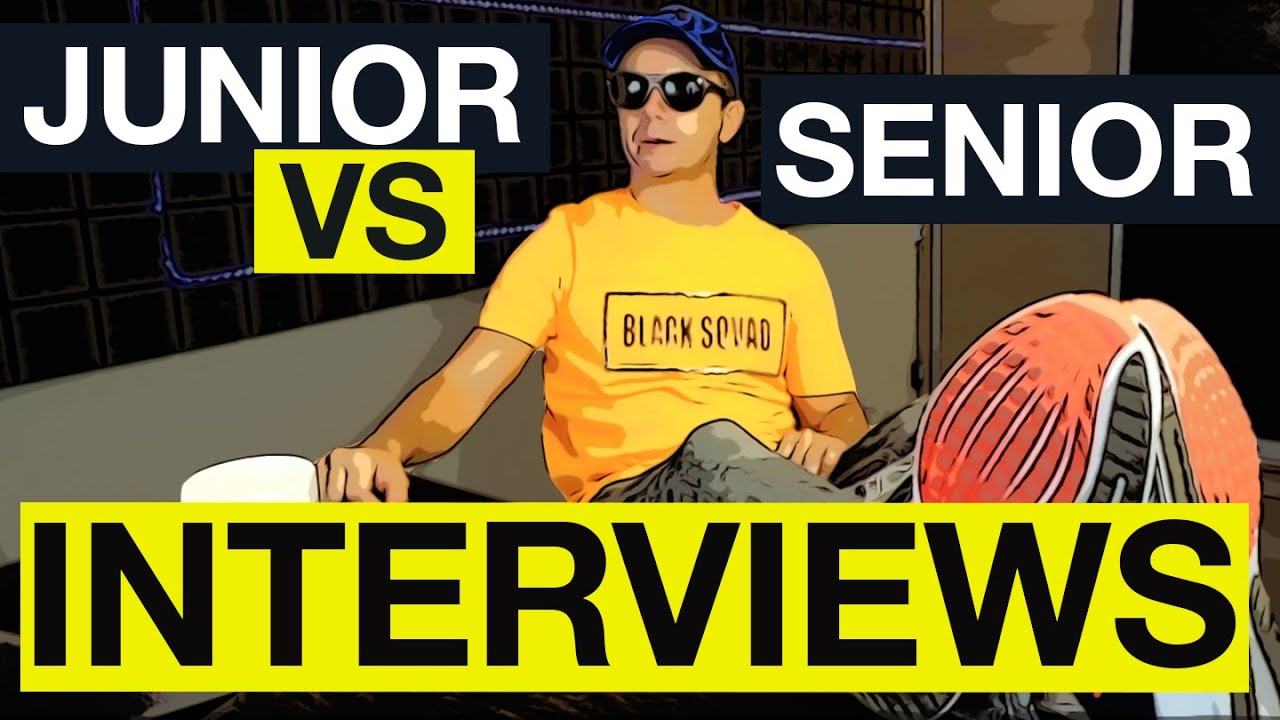 JUNIOR vs SENIOR Software Engineer INTERVIEW