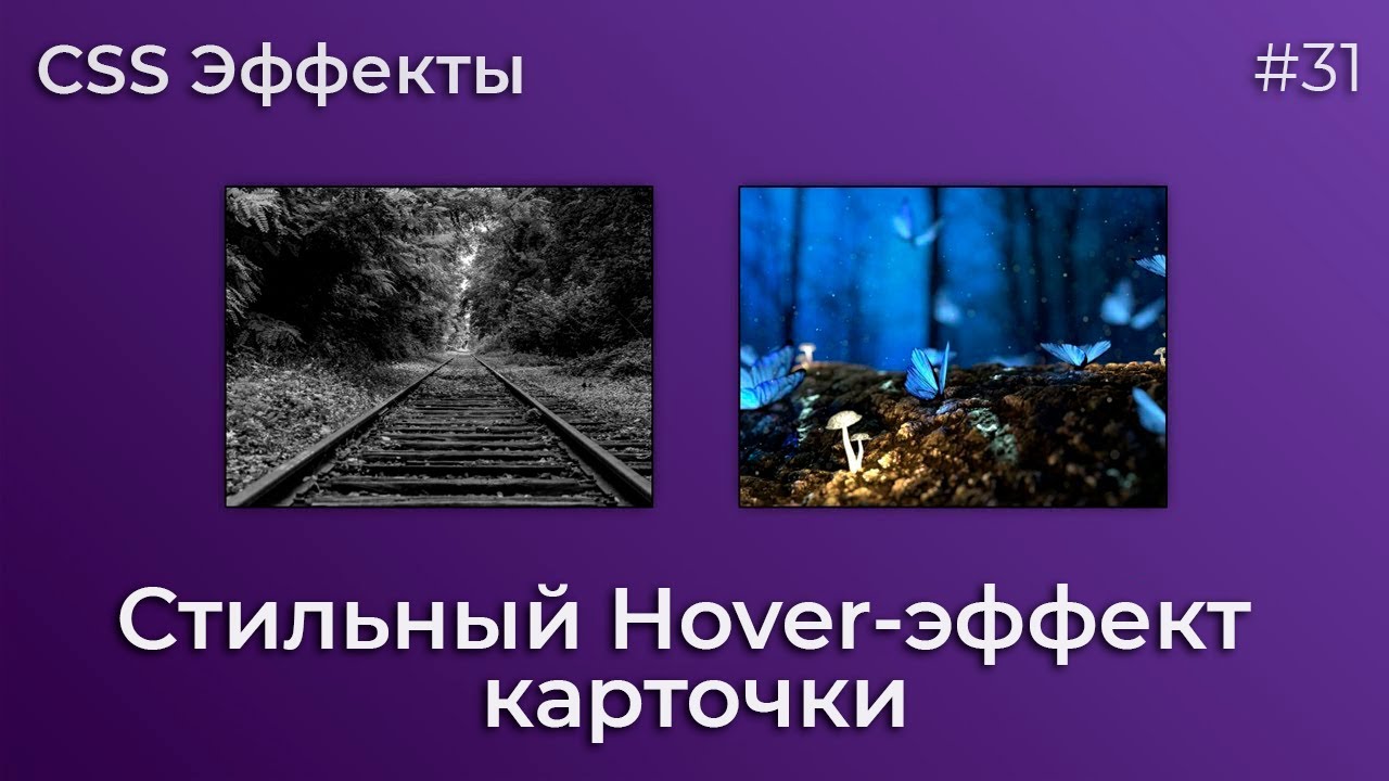 CSS Эффекты #31 Стильный Hover-эффект карточки | HTML, CSS (SCSS)