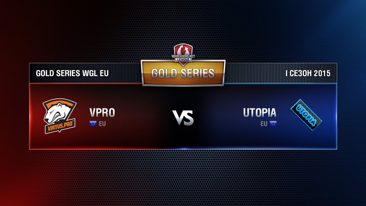 UTOPIA vs Virtus.pro Week 11 Match 1 WGL EU Season I 2015-2016. Gold Series Group  Round