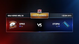 Превью: UTOPIA vs Virtus.pro Week 11 Match 1 WGL EU Season I 2015-2016. Gold Series Group  Round