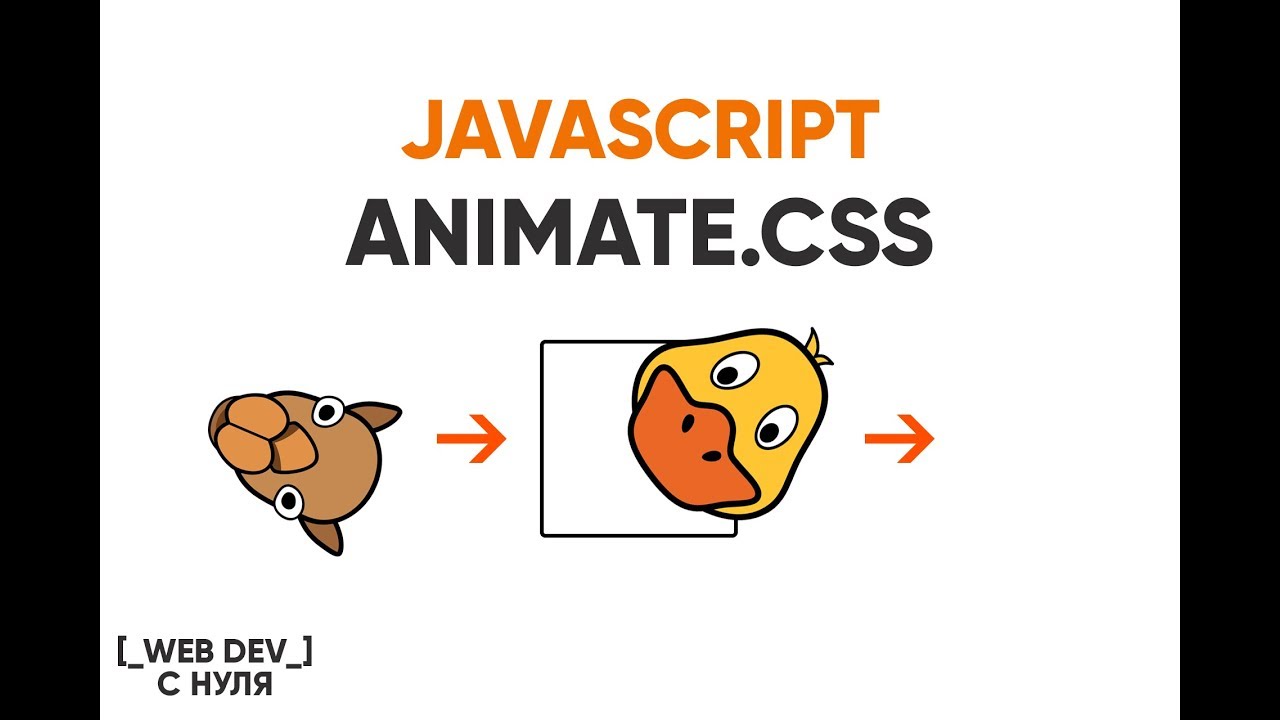 Работаем с Animate.css делаем слайдер на JS