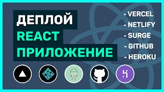 Превью: Деплой React-приложения на Vercel, Netlify, Heroku, GitHub Pages, Surge