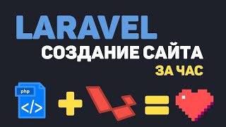 Превью: Изучение Laravel в одном видео / Создание сайта на PHP Laravel за час!