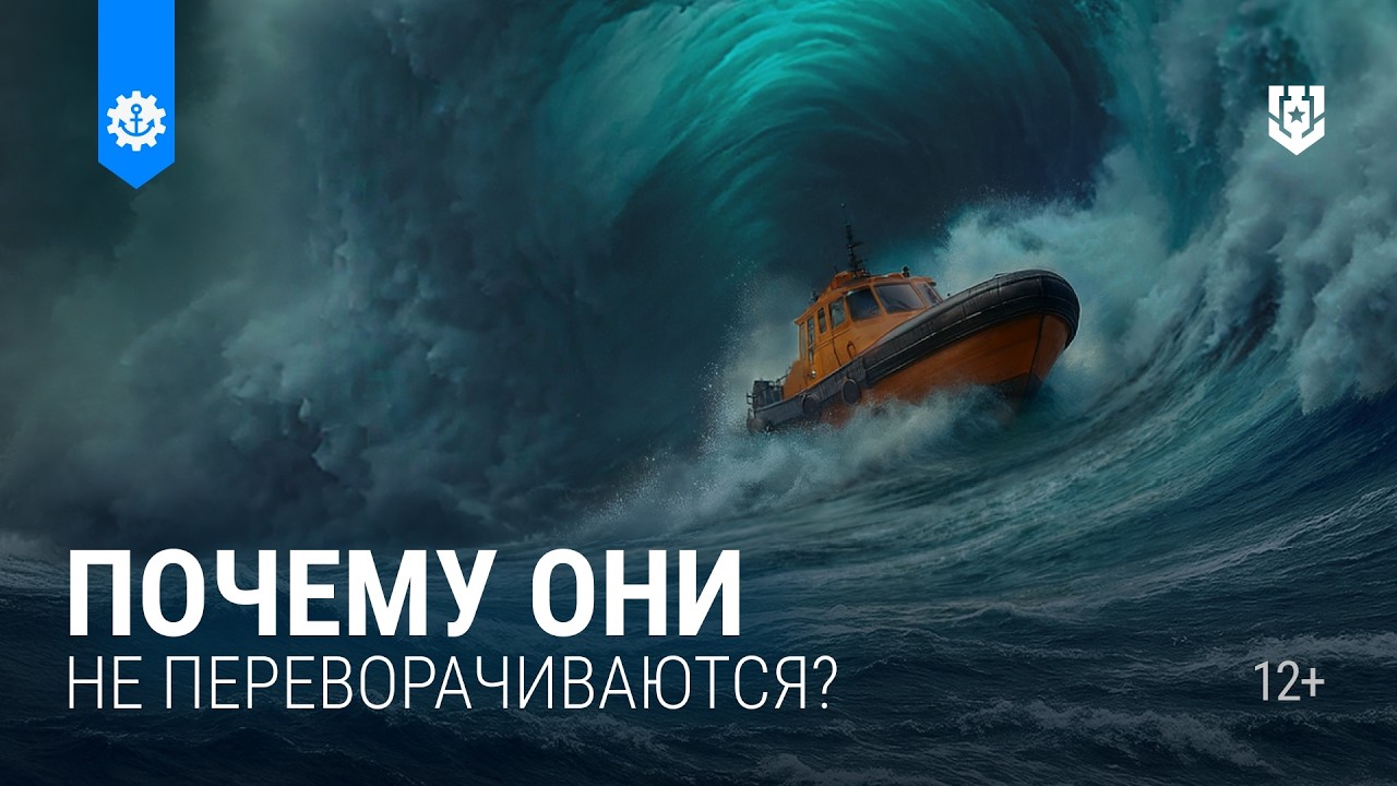 Почему корабли не переворачиваются?