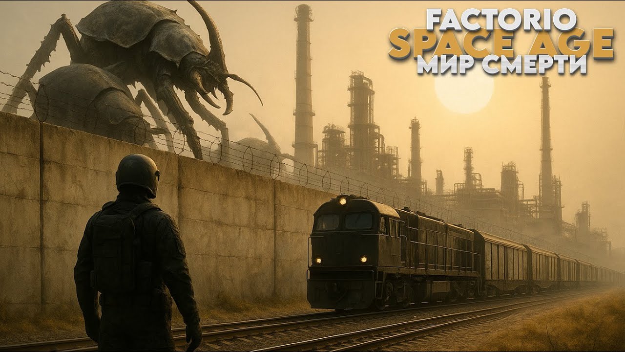 Factorio SPACE AGE - Мир смерти - Прохождение #4
