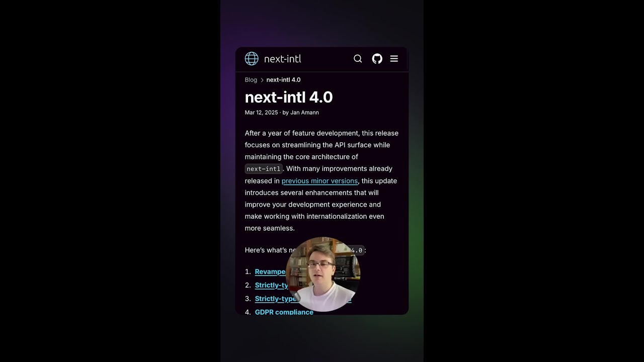 Вышла Next Intl v4.0 для локализации приложений #next #frontend #разработка #приложение