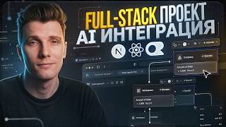 Превью: FULL-STACK проект за ДЕНЬ с НУЛЯ! AI интеграция внутри проекта!