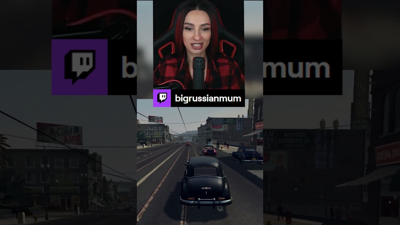 ГДЕ ОНА КУПИЛА ПРАВА? | BRM В L.A. NOIRE #twitch #brm #стримерша #юмор #мем