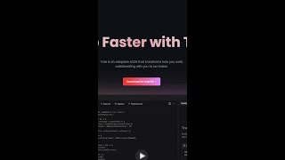 Превью: Смотрите полный обзор на канале! #trae #ide #dev