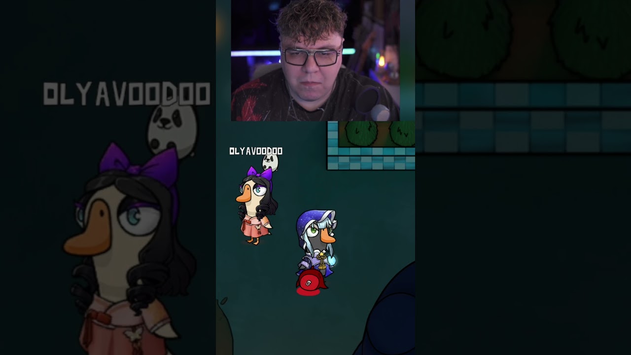 ПОЧЕМУ ОН ВСЕГДА ЖМЁТ ПРОБЕЛ??? #goosegooseduck #amongus #amogus #игры #twitch #твич