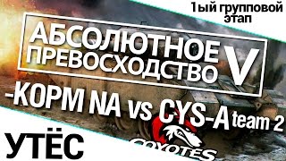 Превью: Турнир А.П. V 14/140 - KOPM NA vs. CYS-A team2