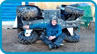 Превью: ЗАВАЛИЛ КВАДРОЦИКЛ НА БОК. ДВАЖДЫ. Подготовка квадроцикла к сезону