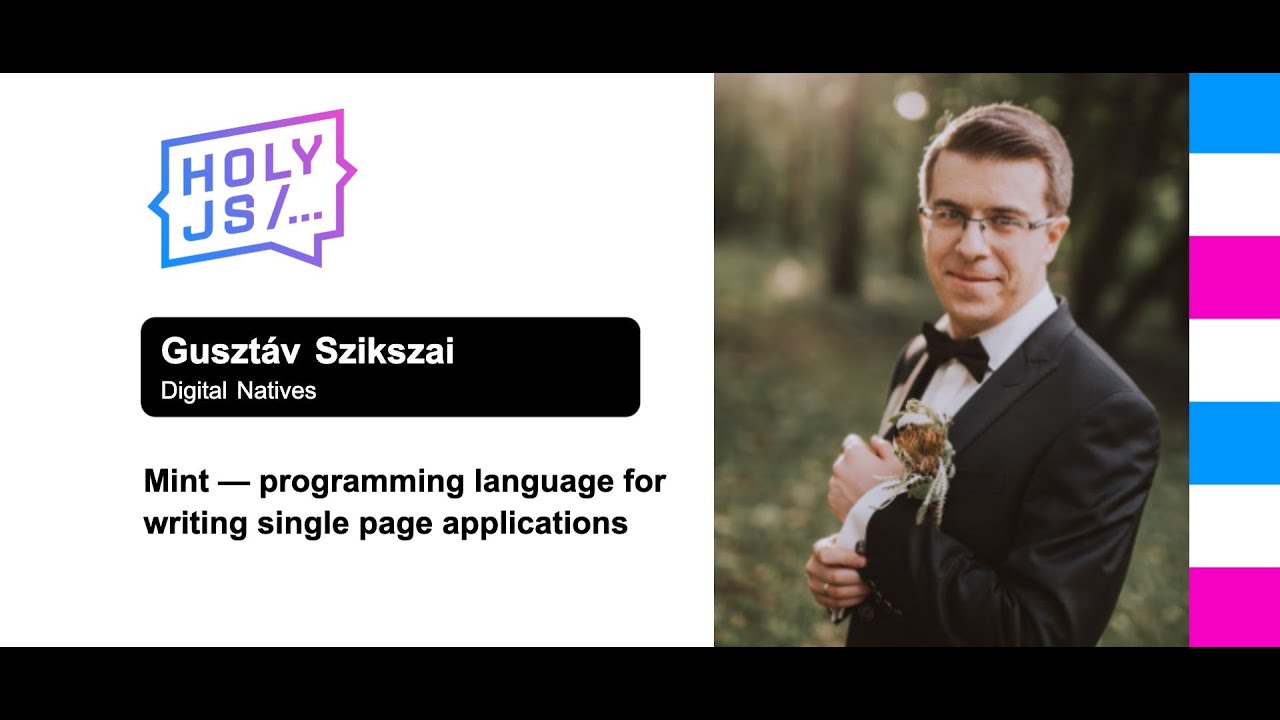 Gusztáv Szikszai — Mint — programming language for writing single page applications (part 1)