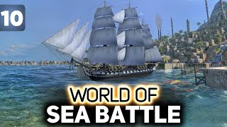 Превью: Строим Constitution 🏴‍☠️ World of Sea Battle [PC 2023] #10