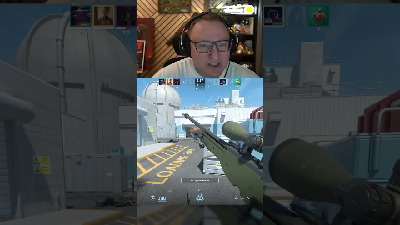 ТОТ САМЫЙ СНАЙПЕР В ТВОЕЙ ТИМЕ  #voodoosh #cs2