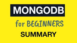 Превью: MongoDB Tutorial for Absolute Beginners :  37 MongoDB Course Summary and What is next?