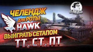 Превью: [18+]ЧЕЛЕНДЖ ДЛЯ РОТЫ &quot;HAWK&quot;! ВЫИГРАТЬ СЕТАПОМ ТТ, СТ, ПТ!✮