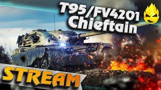 Превью: ★ Соло тренировка к Турниру Чака ★ T95/FV4201 Сhieftain ★ #2