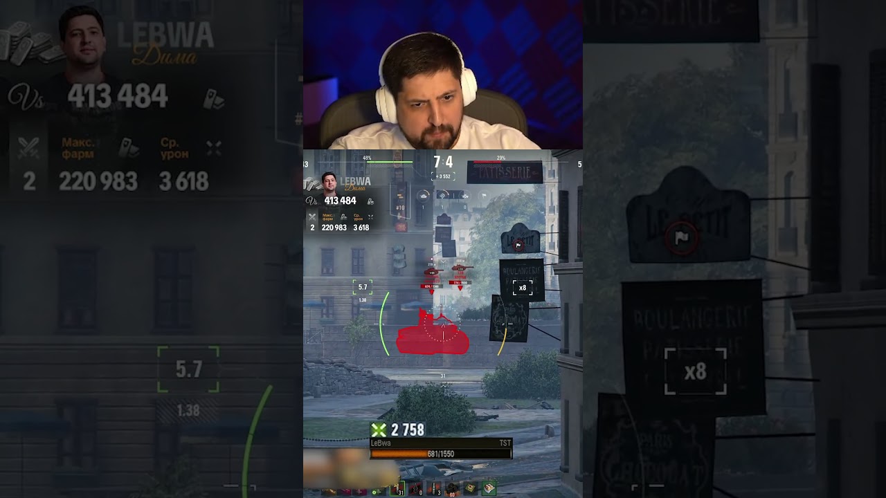 "ЧТО ЭТО ЗА МАШИНА КРУТАЯ" — ЛЕВША ВПЕРВЫЕ ИГРАЕТ НА TST #миртанков #левша #мир_танков #машина