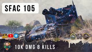 Превью: БЕЗУМНЫЙ АС ТСНКОВ ВЗЯЛ НОВУЮ ДВУХСТВОЛКУ SFAC 105 И РАЗМОТАЛ ТОЛПУ ИМБОВЫХ ПУЛЕМЕТЧИКОВ ARES В WOT