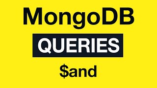 Превью: 08 MongoDB Queries - $and Operator