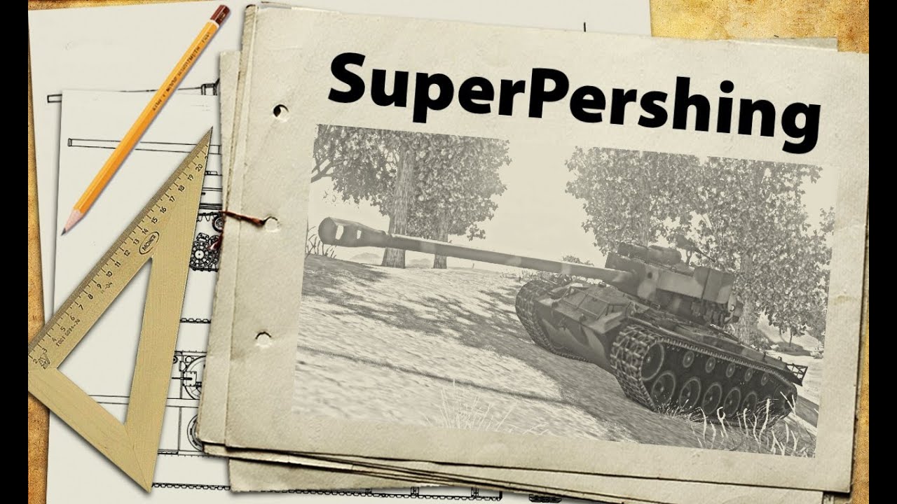 T26E4 SuperPershing - SuperОбзор и SuperНагиб!