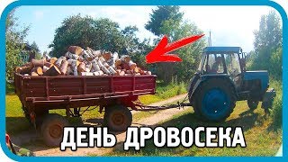 Превью: ДЕНЬ ДРОВОСЕКА! ВСЁ &quot;ДОБРО&quot; ПИЛИМ НА ДРОВА!