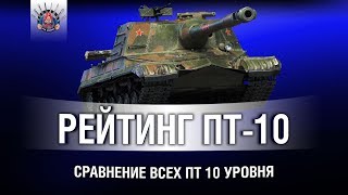 Превью: СРАВНЕНИЕ ВСЕХ ПТ 10 УРОВНЯ | РЕЙТИНГ ПТ 10