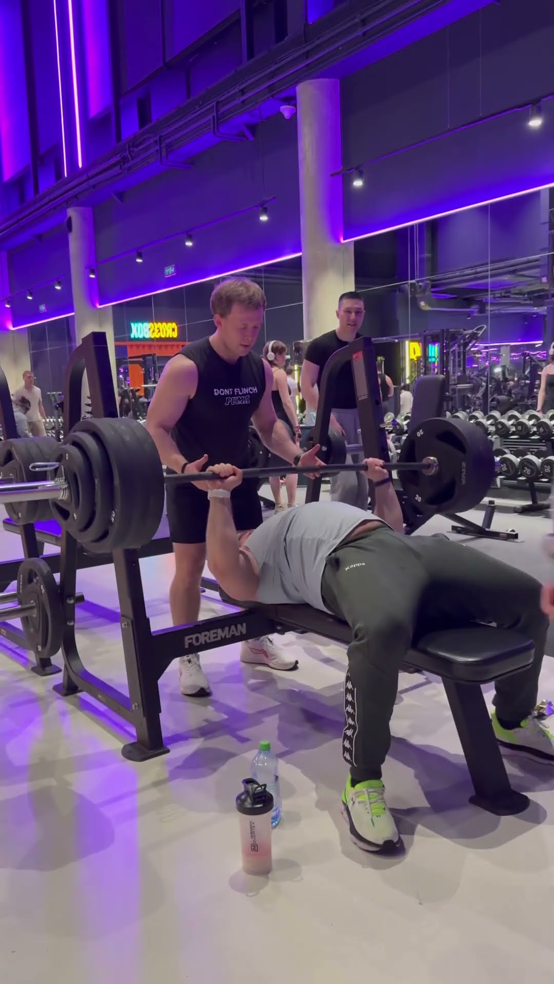 Превью: 170 кг на 5 раз жим лежа #жимлёжа #motivation #powerlifting #gymmotivation #gymshorts