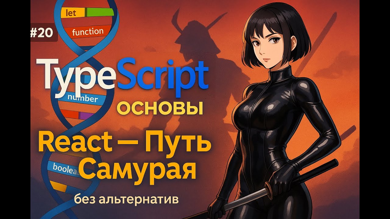 20 / введение в typescript / Курс React Путь Самурая: Без альтернатив
