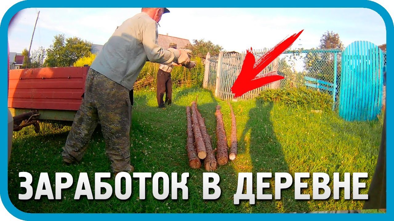 КАК МУЖИКИ В ДЕРЕВНЕ ДЕНЬГИ ЗАРАБАТЫВАЛИ...