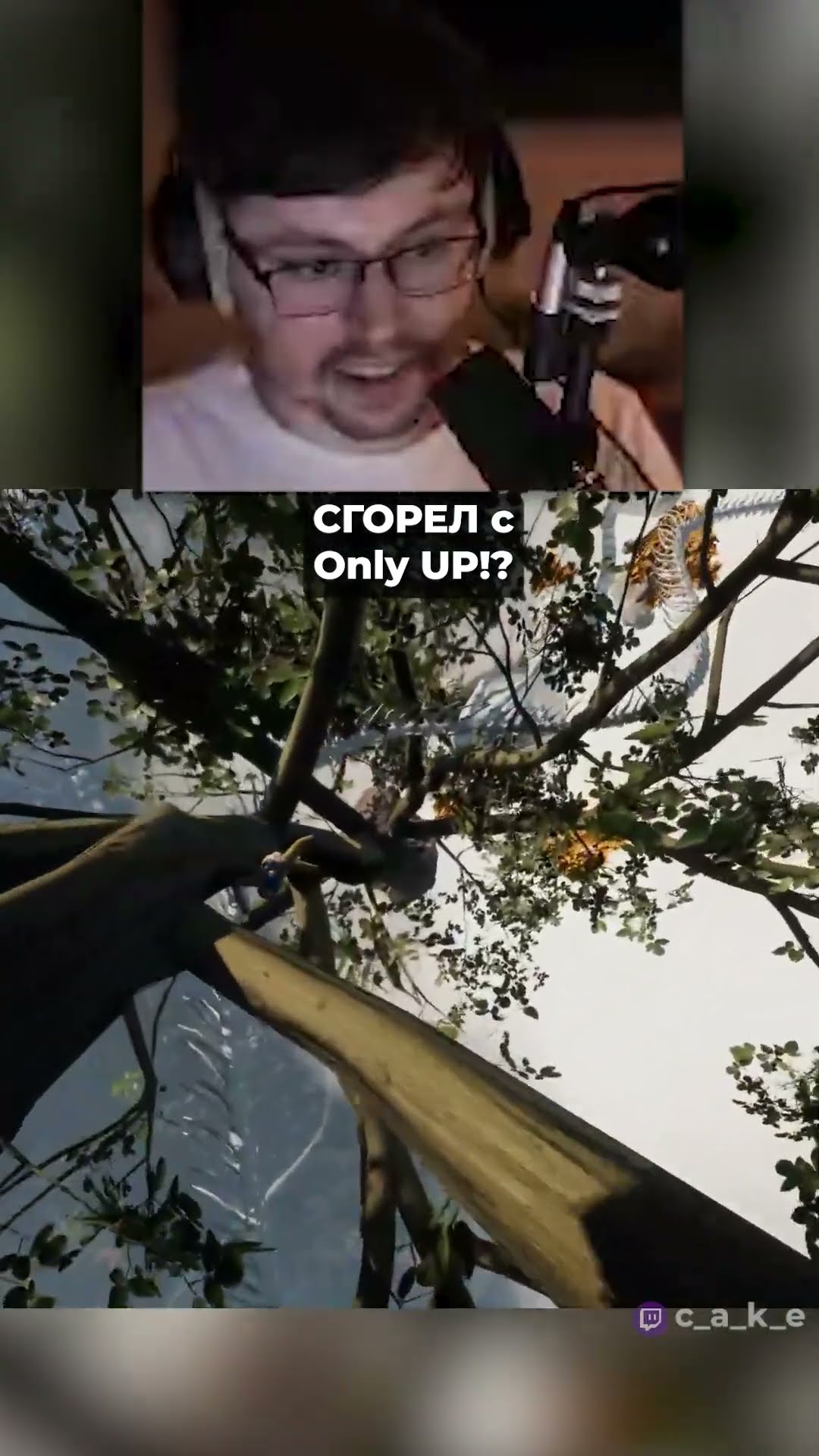 Превью: СГОРЕЛ с Only UP!? 😅 Как это ВОЗМОЖНО?! @CakeStream