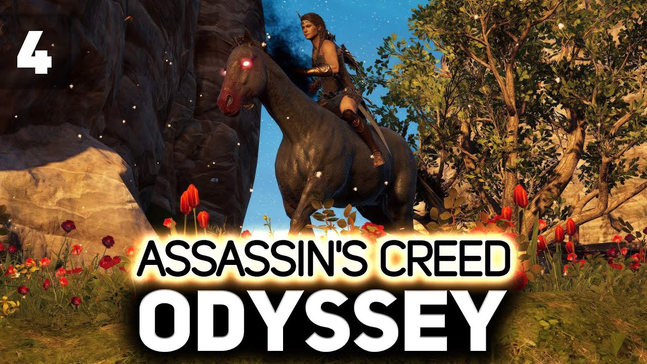 Кассандра верхом на жеребце 🗡️ Assassin’s Creed Odyssey [PC 2018] #4