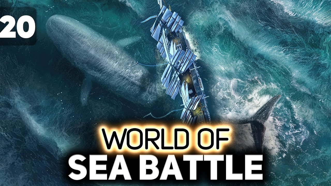 Превью: Новогодний ивент. Охота на китов 🏴‍☠️ World of Sea Battle [PC 2023] #20