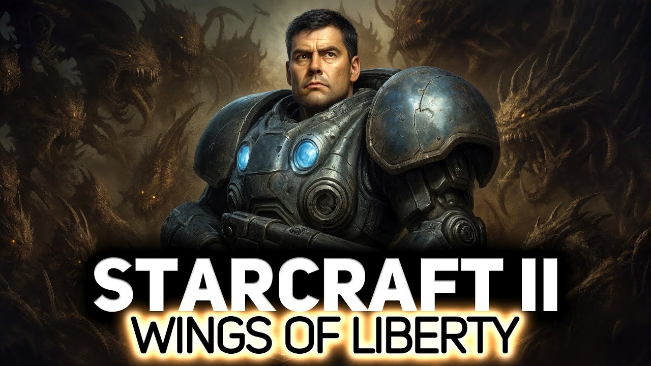Размажем зергов тонким слоем 🌟 StarCraft II: Wings of Liberty [PC 2010]