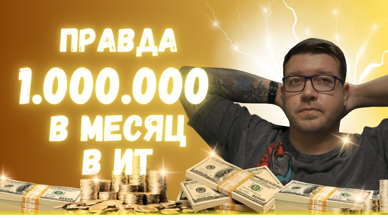 1.000.000 в месяц программистом???