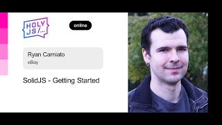 Превью: Ryan Carniato — SolidJS - Getting Started