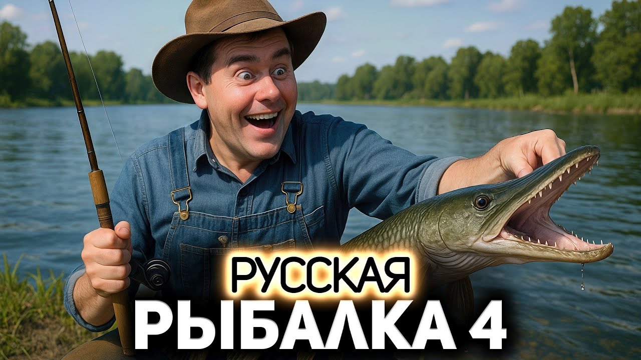 Лосиное озеро - новый водоём 🐟 Русская Рыбалка 4 [PC 2018] #47