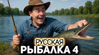 Превью: Лосиное озеро - новый водоём 🐟 Русская Рыбалка 4 [PC 2018] #47