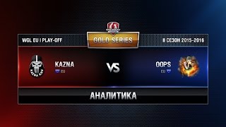 Превью: Аналитика KAZNA KRU vs OOPS Match 3 WGL EU Season ll 2015-2016. Gold Series Play-off