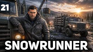 Превью: Гоняем под музыку 🚚 SnowRunner [PC 2020] #21
