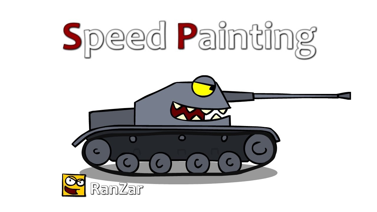 Speed Painting Marder II. RanZar. Рандомные Зарисовки.