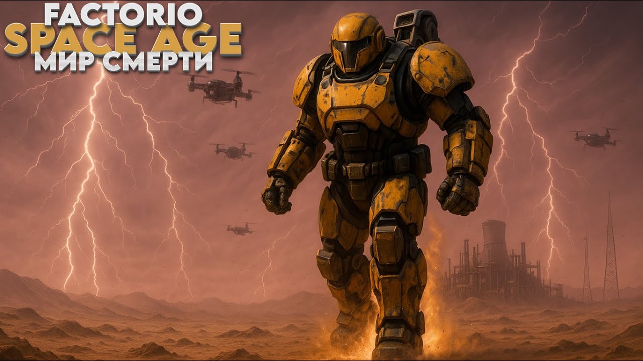 Factorio SPACE AGE - Мир смерти - Прохождение #18