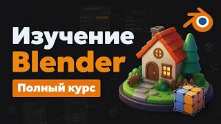 Превью: Полный курс по Blender с нуля / Создание 3Д объектов в программе Блендер