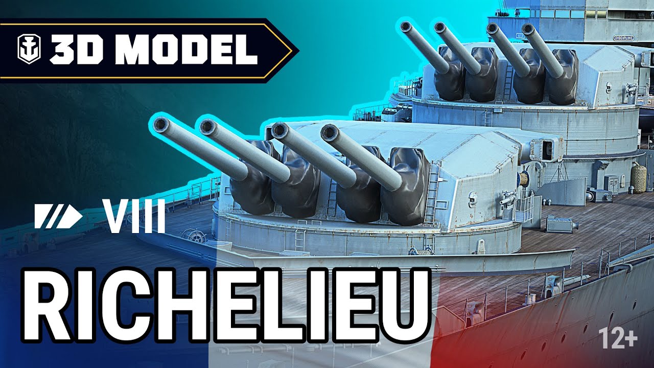 Сухой док: Французский линкор Richelieu | World of Warships